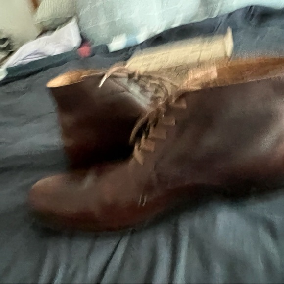 Fossil mens brown leather Boots size 12. Very rare. - Picture 7 of 11
